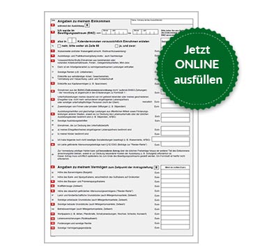 BAföG Formblatt 1 | Anleitung & PDF Download